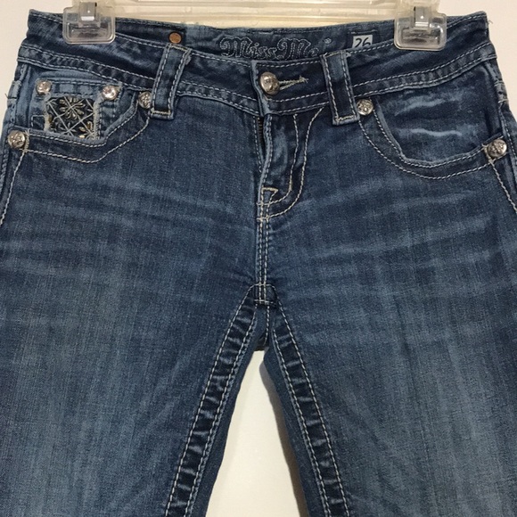 Miss Me Signature-Rise Boot Jeans size 26 - Picture 6 of 11